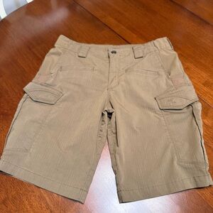 5.11 Tactical Shorts Mens 30 Tan Taclite Pro Ripstop Cargo Utility Outdoor